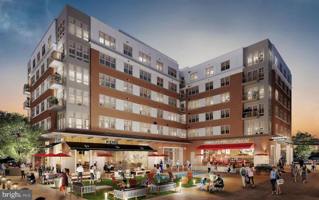 Exterior, Facade, Brick Facade, Condo Building
