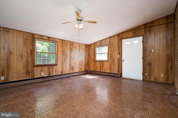 Empty room, Interior, Wooden Walls