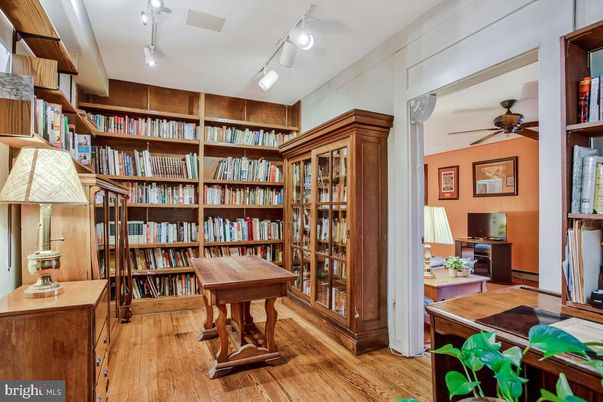 Home Office, Interior, Wood Texture Flooring