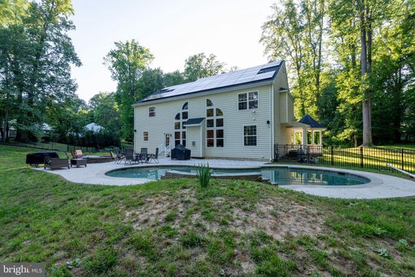 Backyard, Exterior, Pool, Solar Panels
