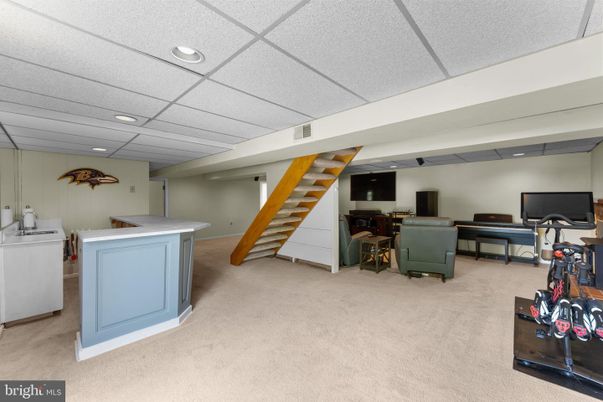 Home Office, Interior, Recessed Lighting