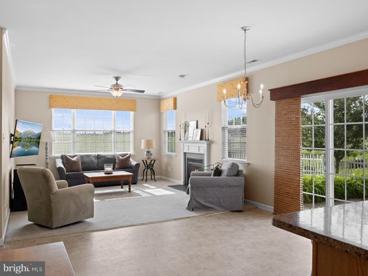 Chandelier, Fireplace, Interior, Living room, Pendant Lights