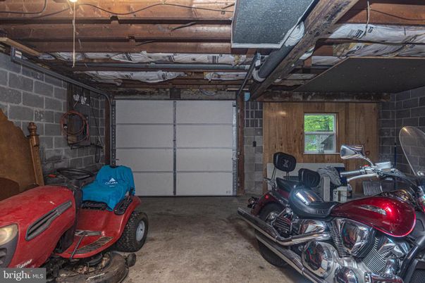 Fitness Equipment, Garage, Interior, Stone Walls, Wooden Walls