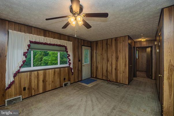 Empty room, Interior, Wooden Walls