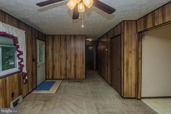 Empty room, Interior, Wooden Walls