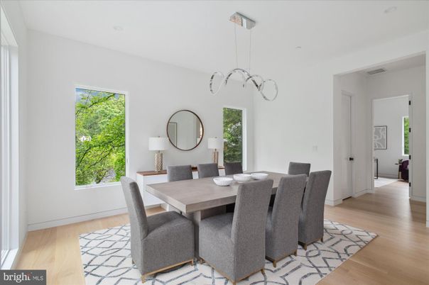 Chandelier, Dining room, Interior, Pendant Lights, Wood Texture Flooring