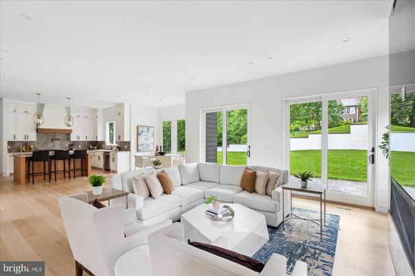 Interior, Kitchen, Living room, Pendant Lights, Recessed Lighting, Wood Texture Flooring