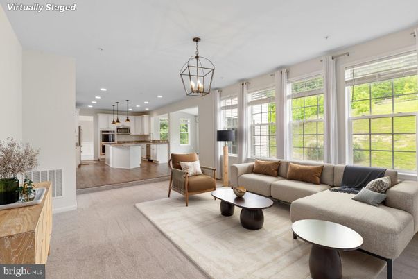 Interior, Kitchen, Living room, Pendant Lights, Recessed Lighting, Stainless Steel Appliances, Wood Texture Flooring