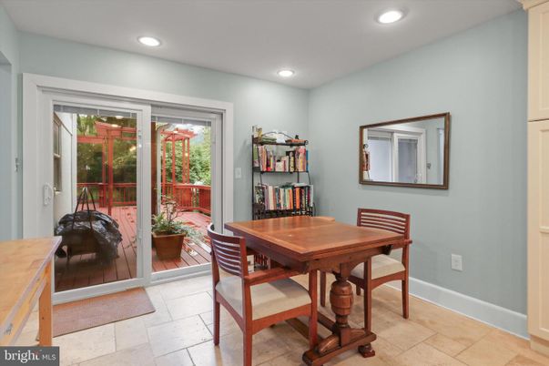 Dining room, Interior, Recessed Lighting