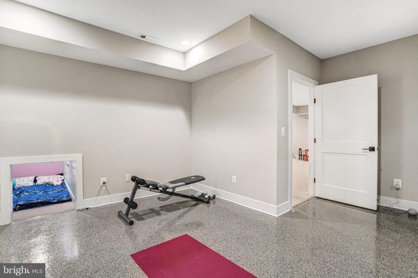 Fitness Equipment, Interior, Recessed Lighting