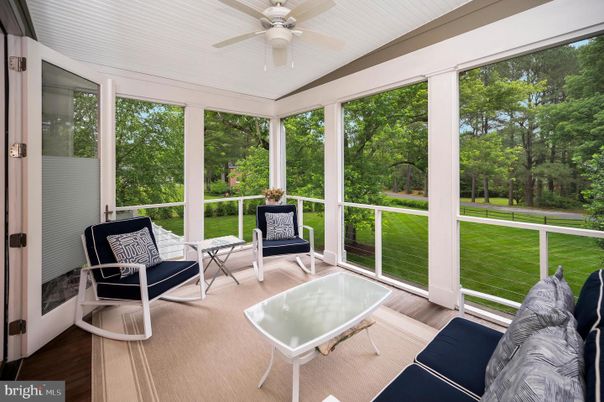 Interior, Sun Room, Wood Texture Flooring