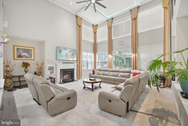 Fireplace, Interior, Living room, Recessed Lighting