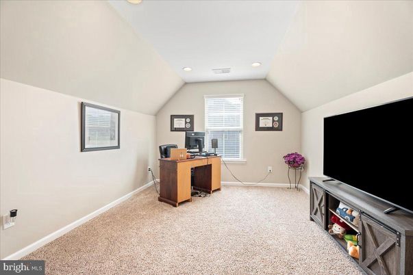 Home Office, Interior, Recessed Lighting