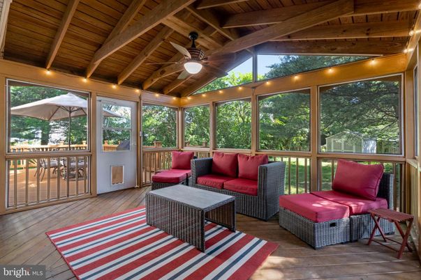 Interior, Sun Room, Wooden Beams, Wooden Ceilings, Wood Texture Flooring