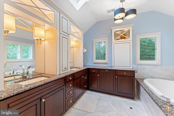 Bathroom, Dual Sink Vanities, Interior, Marble