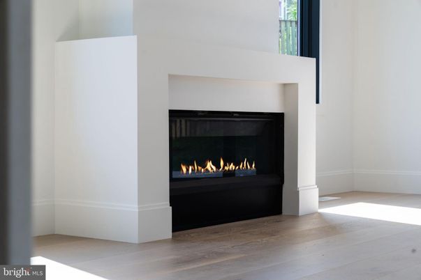 Fireplace, Interior, Wood Texture Flooring