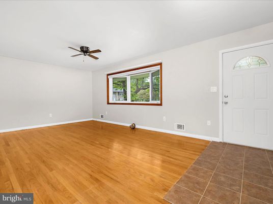 Empty room, Interior, Wood Texture Flooring
