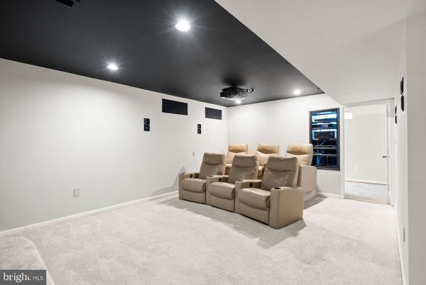 Home Theatre Room, Interior, Recessed Lighting, Theatre Room