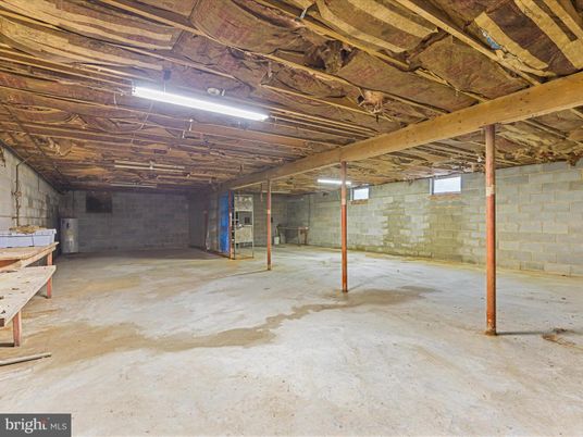 Interior, Stone Walls, Wooden Beams