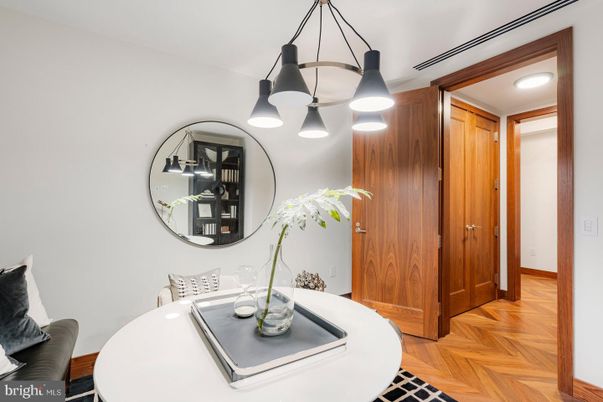 Bathroom, Interior, Recessed Lighting, Wood Texture Flooring