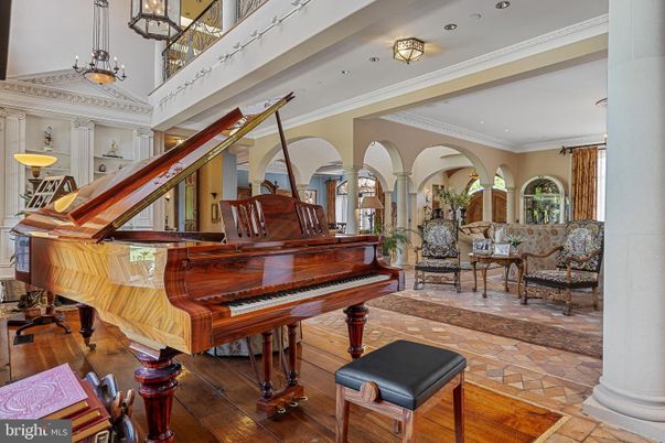 Interior, Living room, Piano