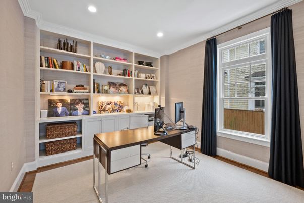 Home Office, Interior, Recessed Lighting