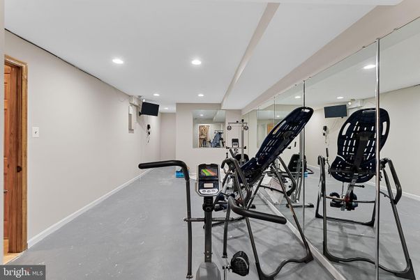 Fitness Equipment, Interior, Recessed Lighting