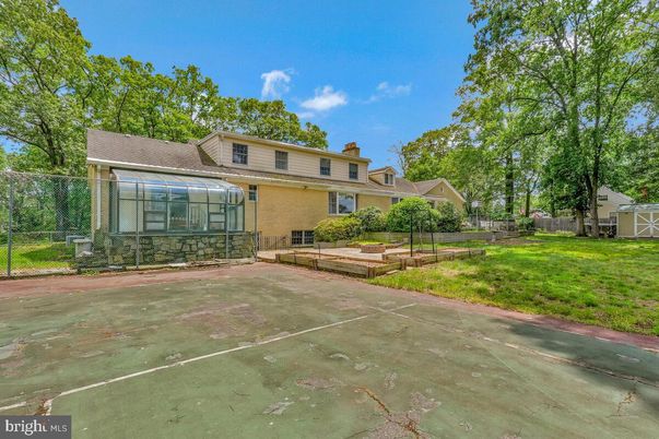 Backyard, Exterior, Tennis Courts