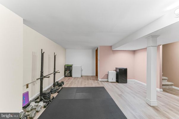 Fitness Equipment, Interior, Wood Texture Flooring