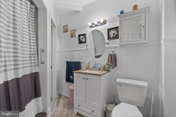Bathroom, Interior, Wood Texture Flooring