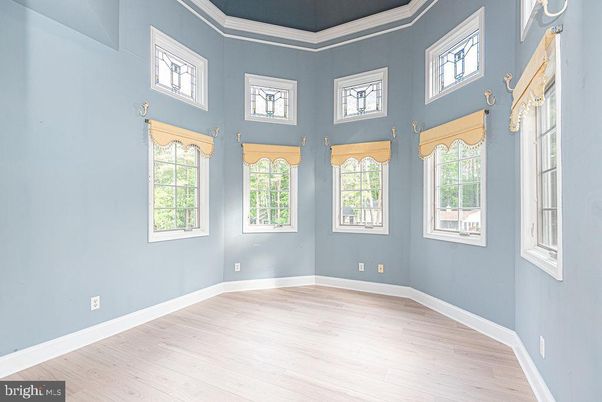 Empty room, Interior, Wood Texture Flooring