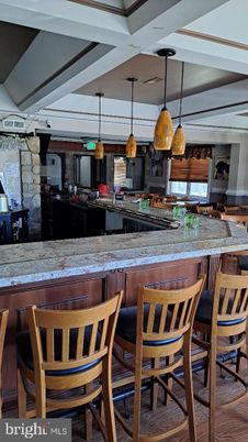 Interior, Pendant Lights, Stone Walls