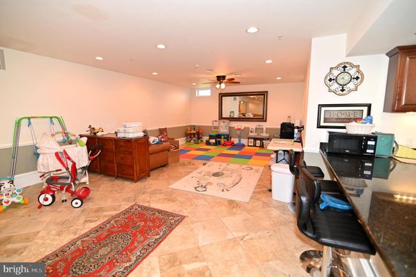 Home Office, Interior, Recessed Lighting