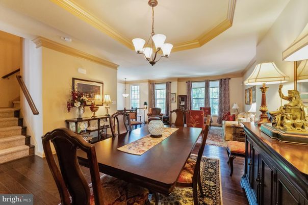 Chandelier, Dining room, Interior, Living room, Wood Texture Flooring