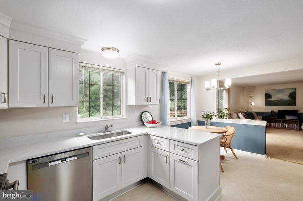 Chandelier, Dining room, Interior, Kitchen, Pendant Lights, Stainless Steel Appliances