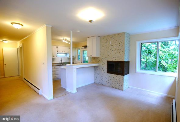 Empty room, Interior, Kitchen