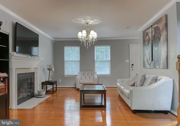 Chandelier, Fireplace, Interior, Living room, Wood Texture Flooring