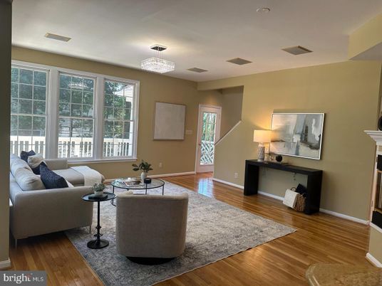 Chandelier, Fireplace, Interior, Living room, Wood Texture Flooring