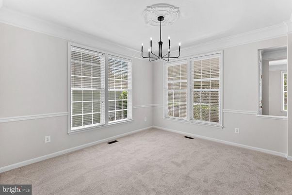 Chandelier, Empty room, Interior