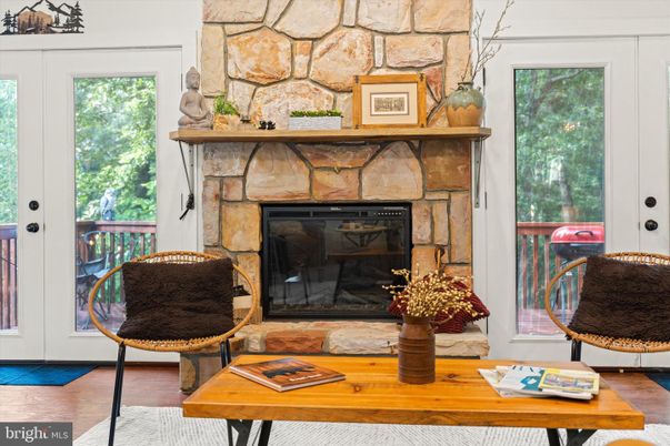 Fireplace, Interior, Stone Walls