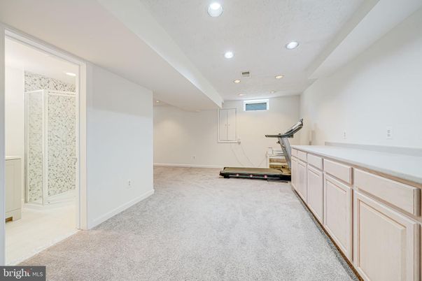 Fitness Equipment, Interior, Recessed Lighting