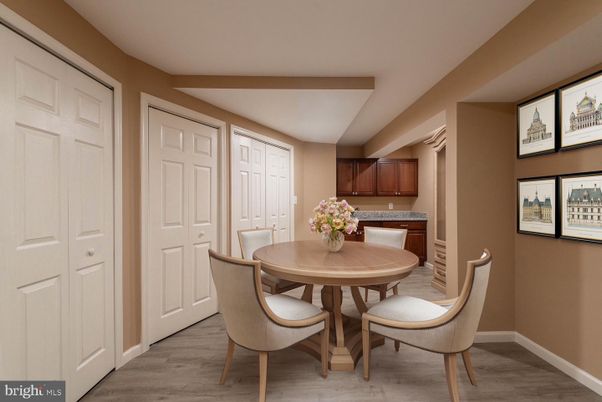 Dining room, Interior, Wood Texture Flooring