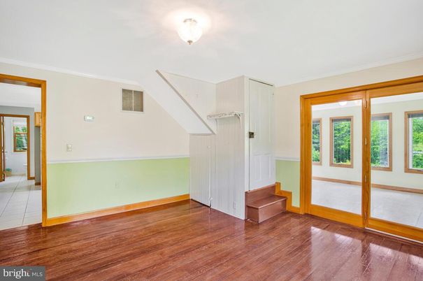 Empty room, Interior, Wood Texture Flooring