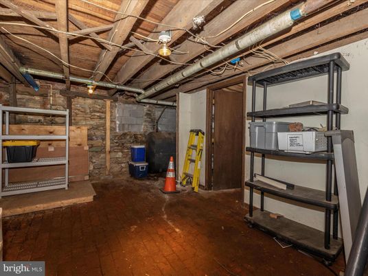 Interior, Stone Walls, Wood Texture Flooring