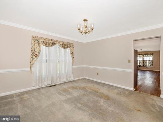Chandelier, Empty room, Interior, Wood Texture Flooring