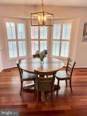 Dining room, Interior, Wood Texture Flooring
