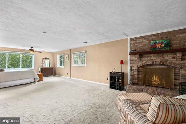 Fireplace, Interior, Stone Walls
