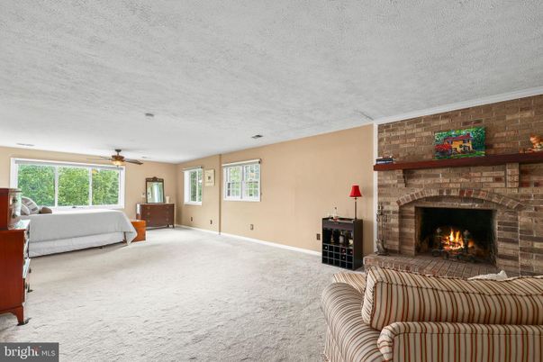 Fireplace, Interior, Living room, Stone Walls