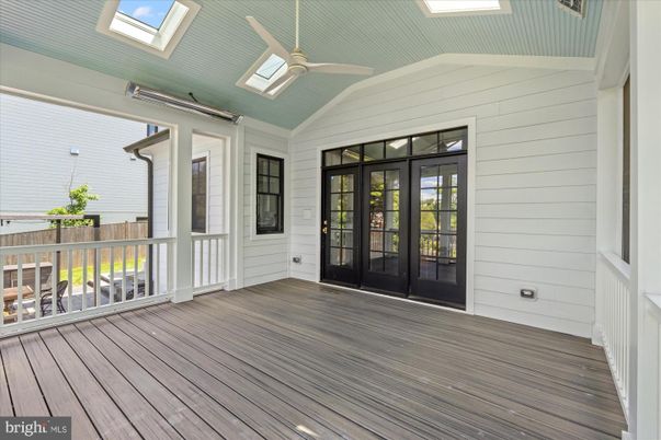 Exterior, Wood Texture Flooring