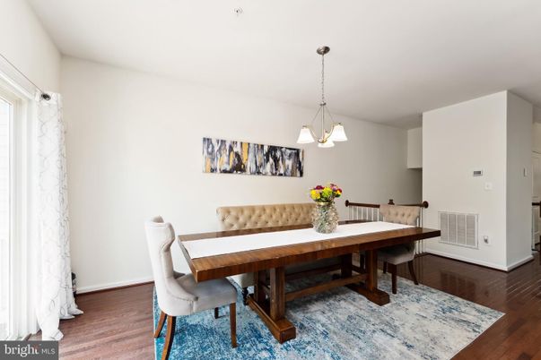 Chandelier, Dining room, Interior, Pendant Lights, Wood Texture Flooring